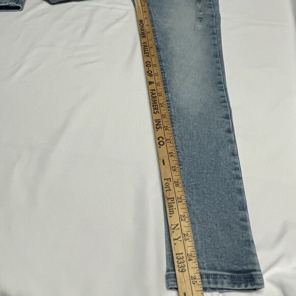 SO Girls Mid Rise Favorite Skinny Blue JEANS Sz 10 Adjustable Waistband) NWT - Picture 9 of 9